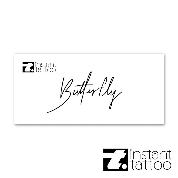 【BTS正式ライセンス商品】 BTS Butterfly 2枚入り インスタント タトゥーシール 防弾少年団 バンタン