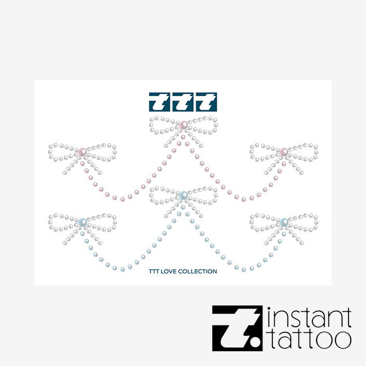 インスタント 23SS新作 TTTシリーズ パールレース (Pearl Lace) タトゥーステッカー タトゥーシール