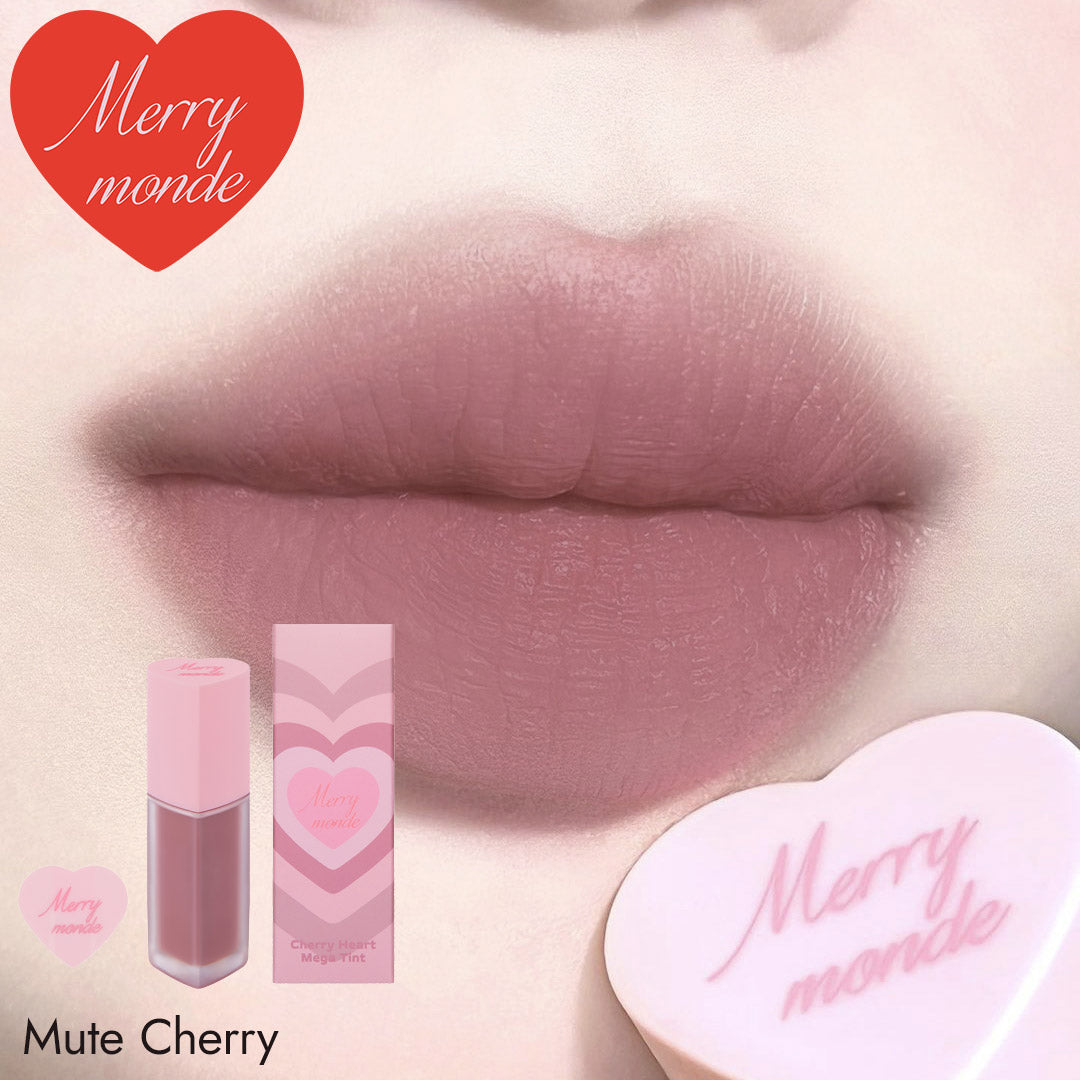 【使用期限間近】【国内配送】 Merry monde(メリーモンド) : 2023 S/S チェリーハート メガ ティント 5g Cherry Heart Mega Tint ティント 【国内配送:ネコポス】