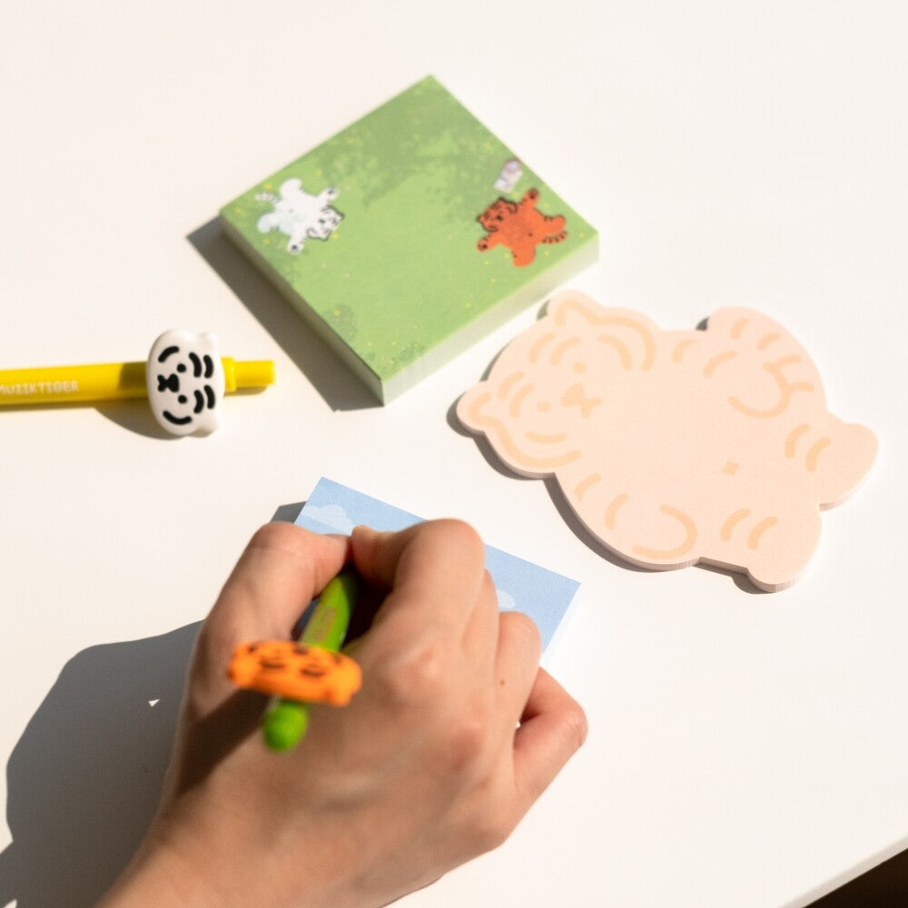 ★国内配送★ MUZIK TIGER(ムジークタイガー):BLUE MEMO PAD ブルーメモバッド メモ帳 メモパッド 【国内配送:ネコポス】