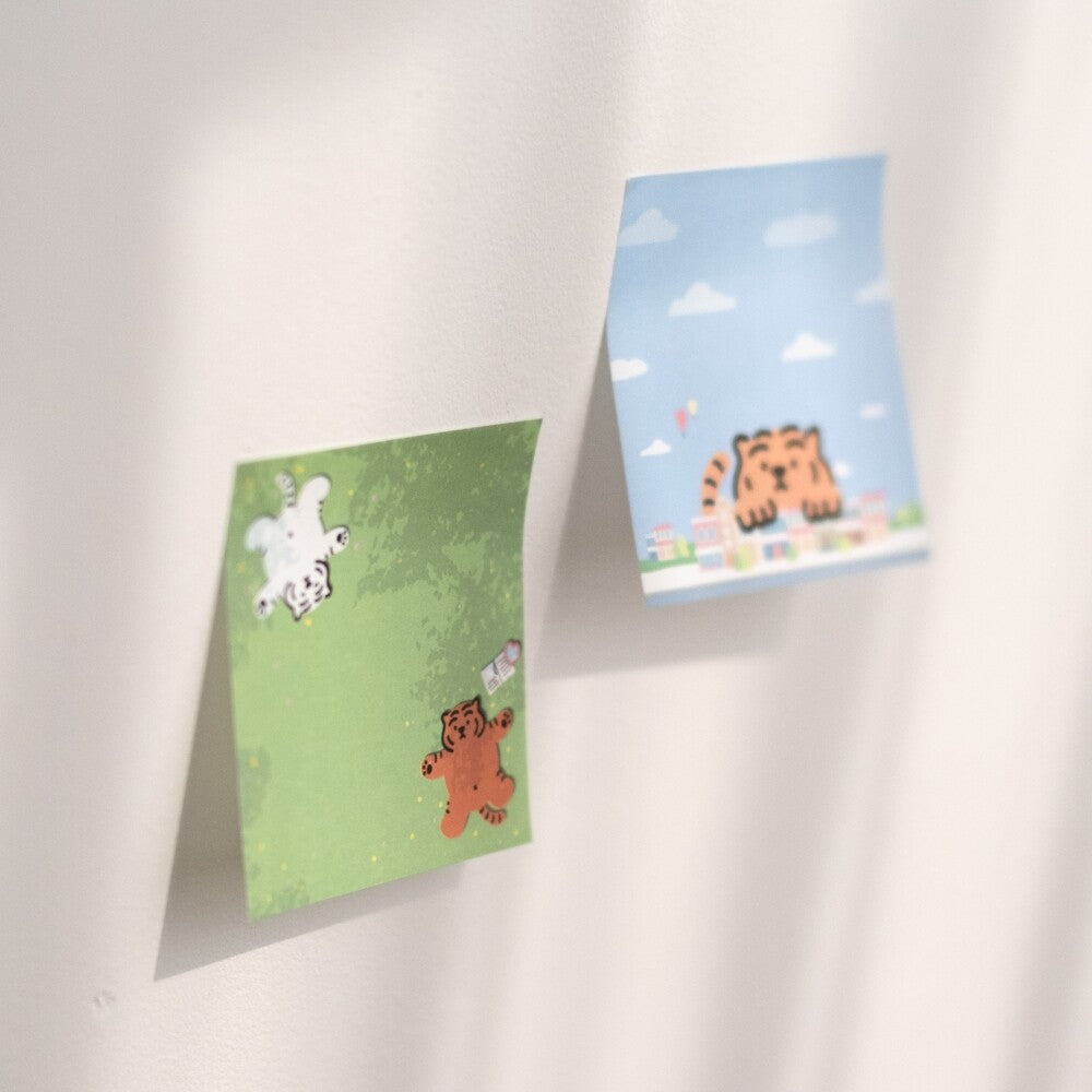 ★国内配送★ MUZIK TIGER(ムジークタイガー):BLUE MEMO PAD ブルーメモバッド メモ帳 メモパッド 【国内配送:ネコポス】