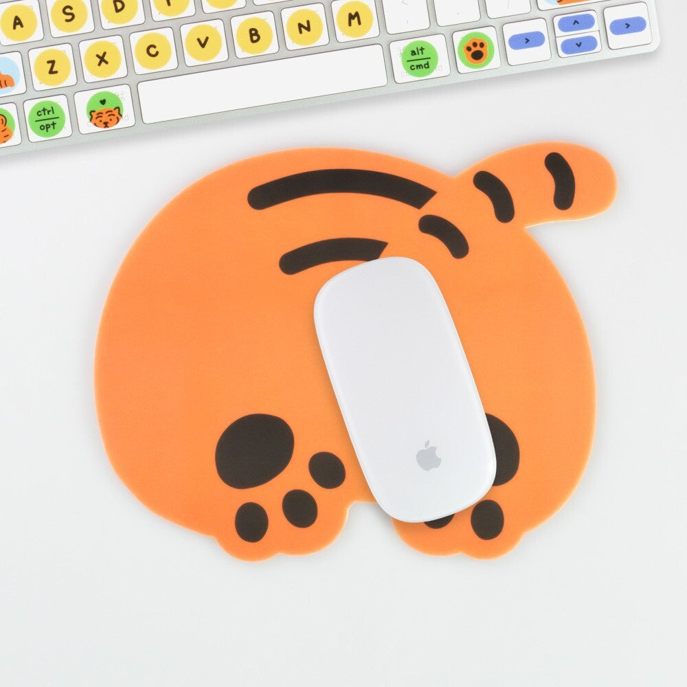 ★国内配送★ MUZIK TIGER(ムジークタイガー):TIGER DUMPLING PVC MOUSE PAD タイガー ダンプリング PVC マウスパッド 【国内配送:ネコポス】