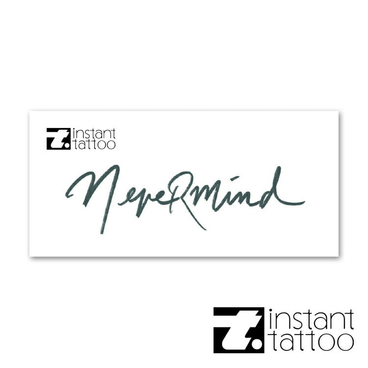 【BTS正式ライセンス商品】 BTS Nevermind 2枚入り インスタント タトゥーシール 防弾少年団 バンタン