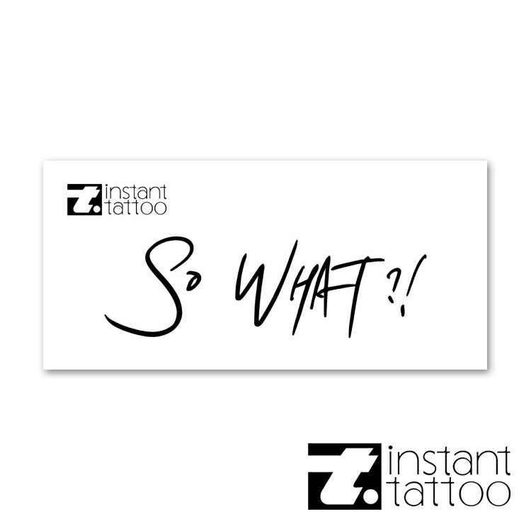 【BTS正式ライセンス商品】 BTS BTS So What 2枚入り インスタント タトゥーシール 防弾少年団 バンタン