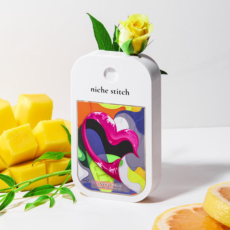 Niche Stitch Pocket Fabric Perfume Love is Drug