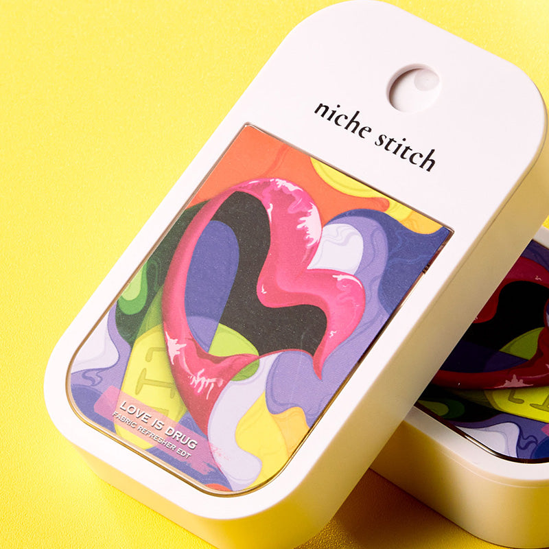 Niche Stitch Pocket Fabric Perfume Love is Drug