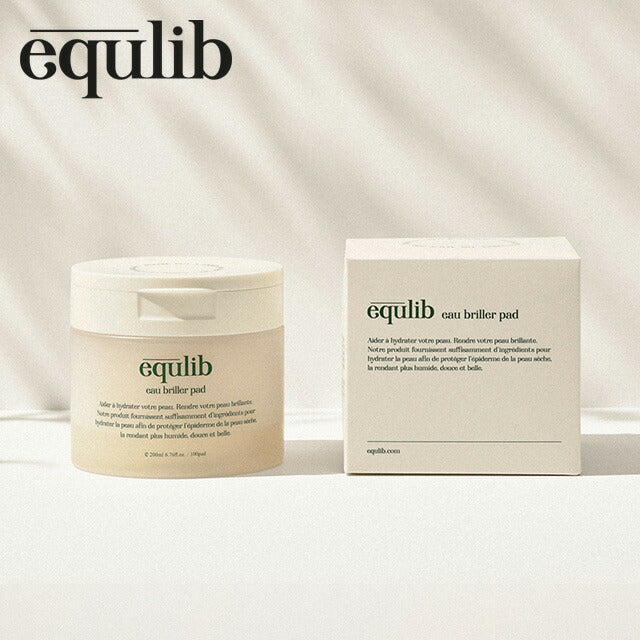 equlib(イクリブ) : オ ブリエ パッド (100pads/200ml) eau briller pad pouch 【国内配送：宅配便】