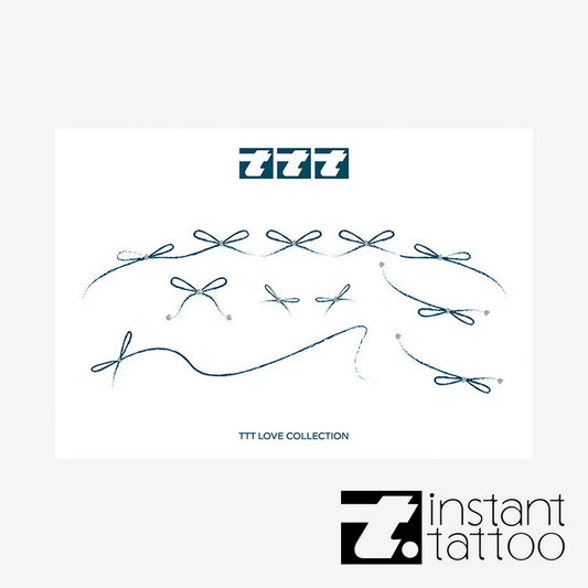 インスタント 23SS新作 TTTシリーズ リボンブレスレット (Ribbon Bracelet) タトゥーステッカー タトゥーシール