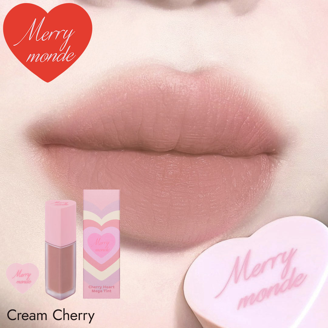 【国内配送】 Merry monde(メリーモンド) : 2023 S/S チェリーハート メガ ティント 5g Cherry Heart Mega Tint ティント 【国内配送：ネコポス】