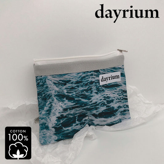 dayrium(デイリウム) ジッパーポーチ 横型 / バブル K-POUCH