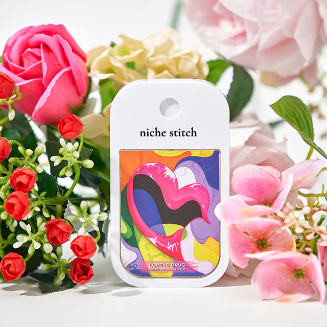 Niche Stitch Pocket Fabric Perfume Love is Drug