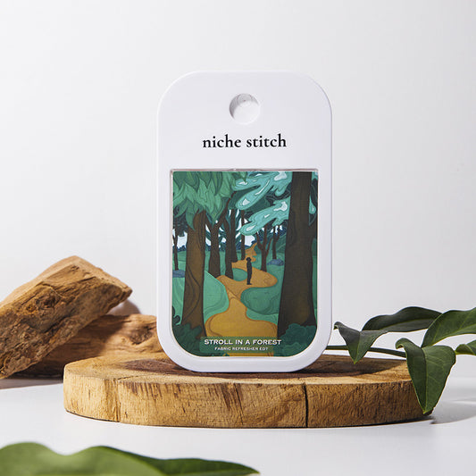 Niche Stitch Pocket Fabric Perfume Stroll in a Forest