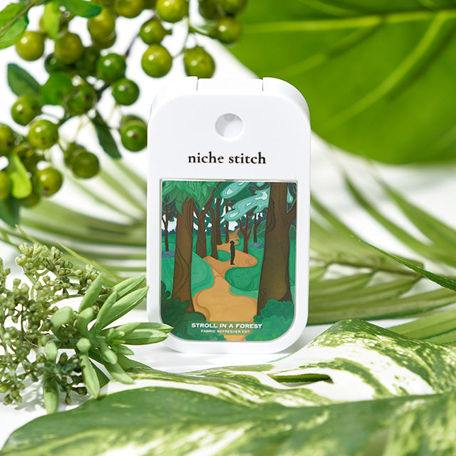 Niche Stitch Pocket Fabric Perfume Stroll in a Forest