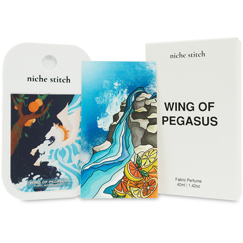 Niche Stitch Pocket Fabric Perfume Wing of Pegasus